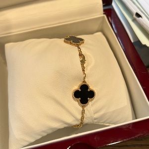 Rarely worn Van Cleef clover bracelet